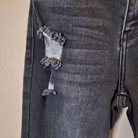 Kancan signature skinny Estilo style black/dark gray size 25. Distressed - Picture 2 of 8